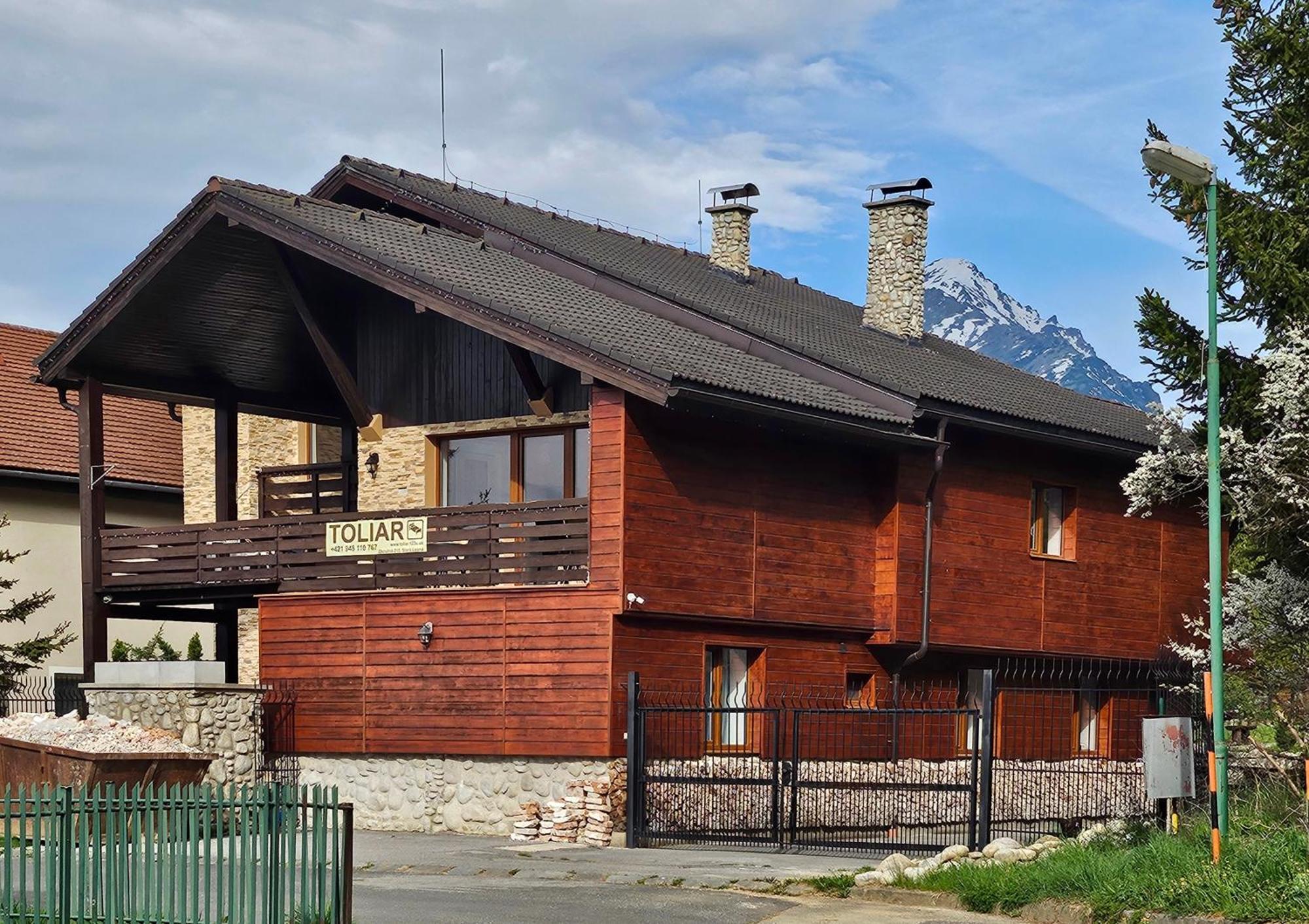 Penzion Toliar Hotell Stará Lesná Eksteriør bilde